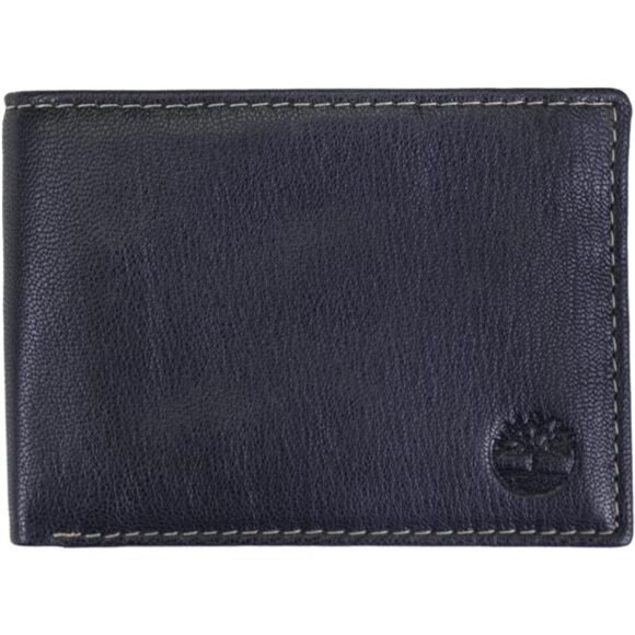 Men's Genuine Leather Rfid Blocking Passcase Security Wallet - Picture 1 of 7